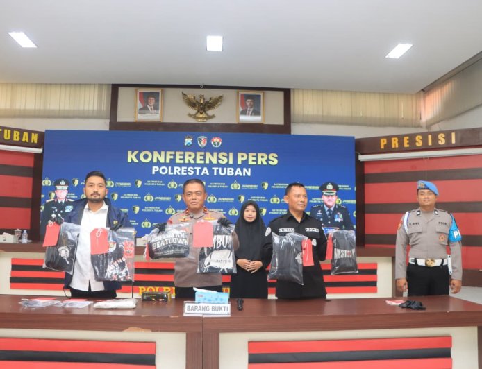 Polresta Tuban Amankan 8 Tersangka Pengeroyokan di 4 Lokasi